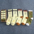 סט 5 זוגות גרביים מעוצבות - 5 עיצובים שונים
